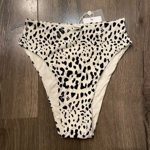 NWT Toluca Swim Cora MIDI+ bottom Leopardus